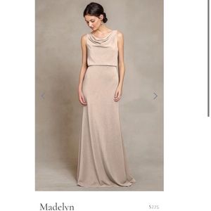Jenny Yoo Madelyn Dress in Chai (size 4)